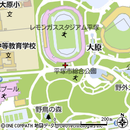 神奈川県平塚市大原1周辺の地図