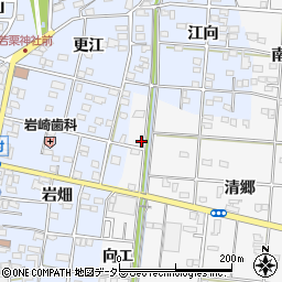 愛知県一宮市浅井町大日比野向エ5-6周辺の地図