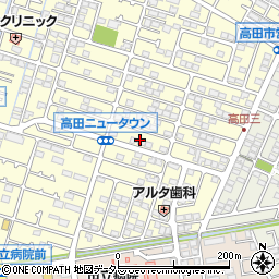 神奈川県茅ヶ崎市高田3丁目6周辺の地図