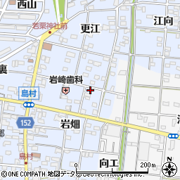 愛知県一宮市島村岩畑24周辺の地図