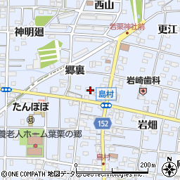 愛知県一宮市島村郷裏5周辺の地図