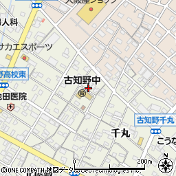 愛知県江南市古知野町熱田172周辺の地図