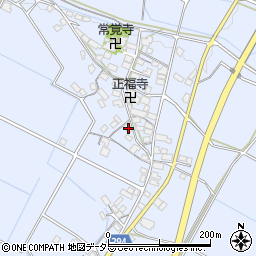 滋賀県高島市安曇川町常磐木315周辺の地図
