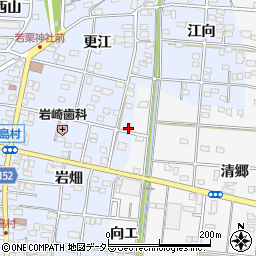 愛知県一宮市島村更江117周辺の地図