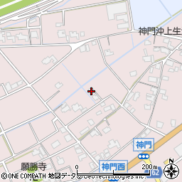 島根県出雲市神門町375周辺の地図