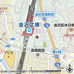 神奈川県横浜市金沢区谷津町369周辺の地図