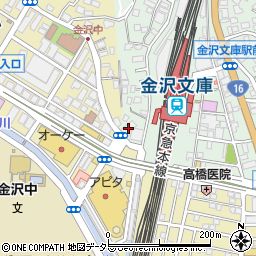神奈川県横浜市金沢区谷津町421周辺の地図