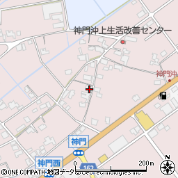 島根県出雲市神門町596周辺の地図