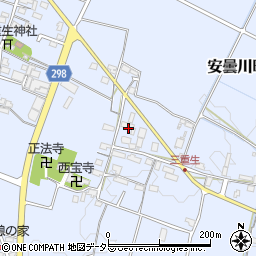 滋賀県高島市安曇川町常磐木1093周辺の地図
