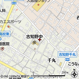 愛知県江南市古知野町熱田173周辺の地図