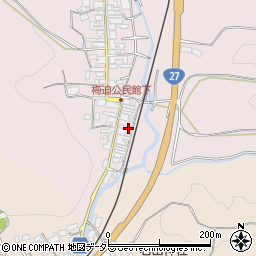 京都府綾部市梅迫町新町33周辺の地図