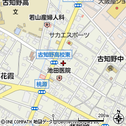 愛知県江南市古知野町熱田137周辺の地図