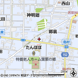 愛知県一宮市島村郷裏14周辺の地図