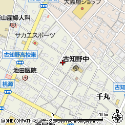 愛知県江南市古知野町熱田216周辺の地図