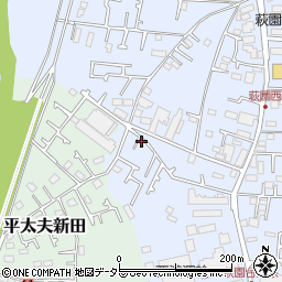 神奈川県茅ヶ崎市萩園3155周辺の地図