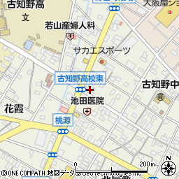 愛知県江南市古知野町熱田136周辺の地図