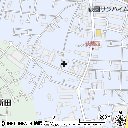 神奈川県茅ヶ崎市萩園2930周辺の地図