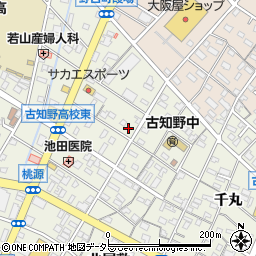 愛知県江南市古知野町熱田116周辺の地図