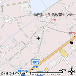 島根県出雲市神門町595-1周辺の地図