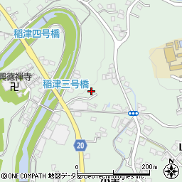 岐阜県瑞浪市稲津町小里249-9周辺の地図