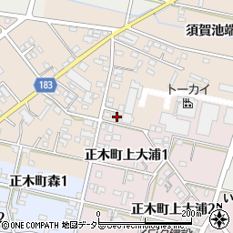 岐阜県羽島市正木町須賀赤松2644周辺の地図