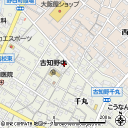 愛知県江南市古知野町熱田175周辺の地図