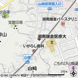 ミモザ白寿庵鎌倉周辺の地図