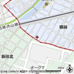 愛知県丹羽郡扶桑町柏森郷前198周辺の地図