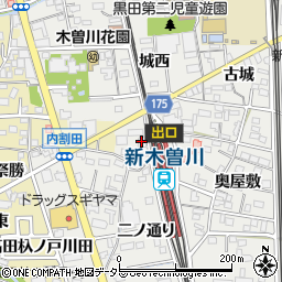 明光義塾　木曽川教室周辺の地図