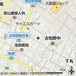 愛知県江南市古知野町熱田115周辺の地図