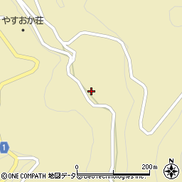 長野県下伊那郡泰阜村7772周辺の地図
