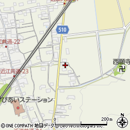 滋賀県米原市顔戸1587周辺の地図