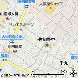 愛知県江南市古知野町熱田213周辺の地図