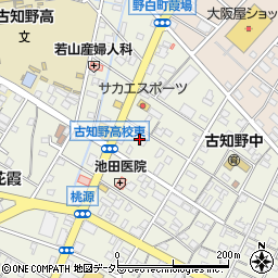 愛知県江南市古知野町熱田130周辺の地図