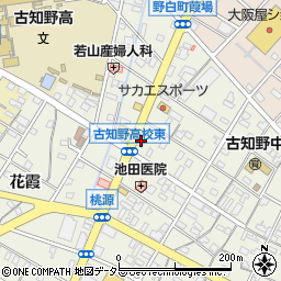 ごはんや江南古知野食堂周辺の地図