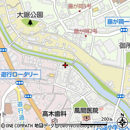神奈川県藤沢市朝日町21-4周辺の地図