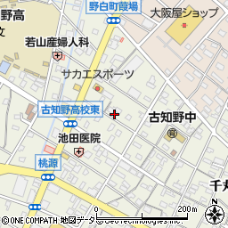 愛知県江南市古知野町熱田112周辺の地図