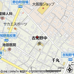愛知県江南市古知野町熱田157周辺の地図