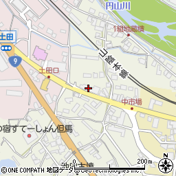 クリーンビー文堂ドライ和田山店周辺の地図