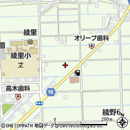 ローソン大垣綾野五丁目店周辺の地図
