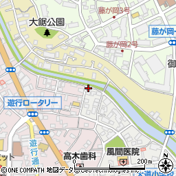 神奈川県藤沢市朝日町21-5周辺の地図