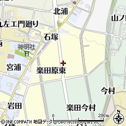 〒484-0816 愛知県犬山市楽田原東の地図