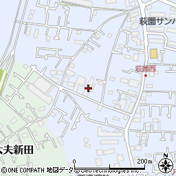 神奈川県茅ヶ崎市萩園3043周辺の地図