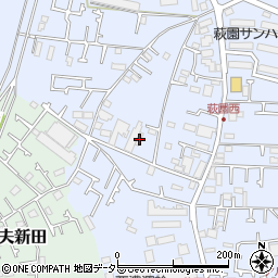 神奈川県茅ヶ崎市萩園3041周辺の地図