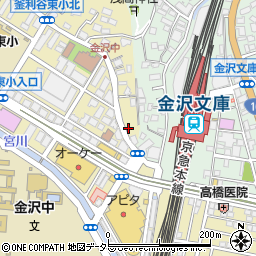 南横浜ビール研究所周辺の地図