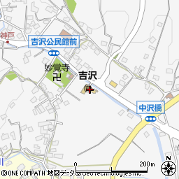 平塚市立　吉沢保育園周辺の地図