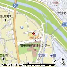 雲南市加茂文化ホール　ラメール　ふれあいホール周辺の地図