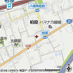 滋賀県米原市柏原377周辺の地図