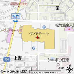ライトオンヴィアモール江南店周辺の地図