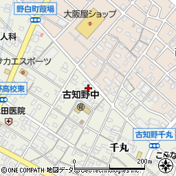 愛知県江南市古知野町熱田166周辺の地図